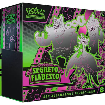 Pokémon Scarlatto e Violetto Segreto Fiabesco Set Allenatore Fuoriclasse ETB (Italiano)