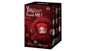Pop Mart Skullpanda You Found Me Series Plush Doll Pendant – Blind Box Singola