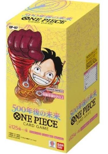 One Piece Card Game OP-07 500 Years into the Future Booster Box – 24 Buste (Giapponese)