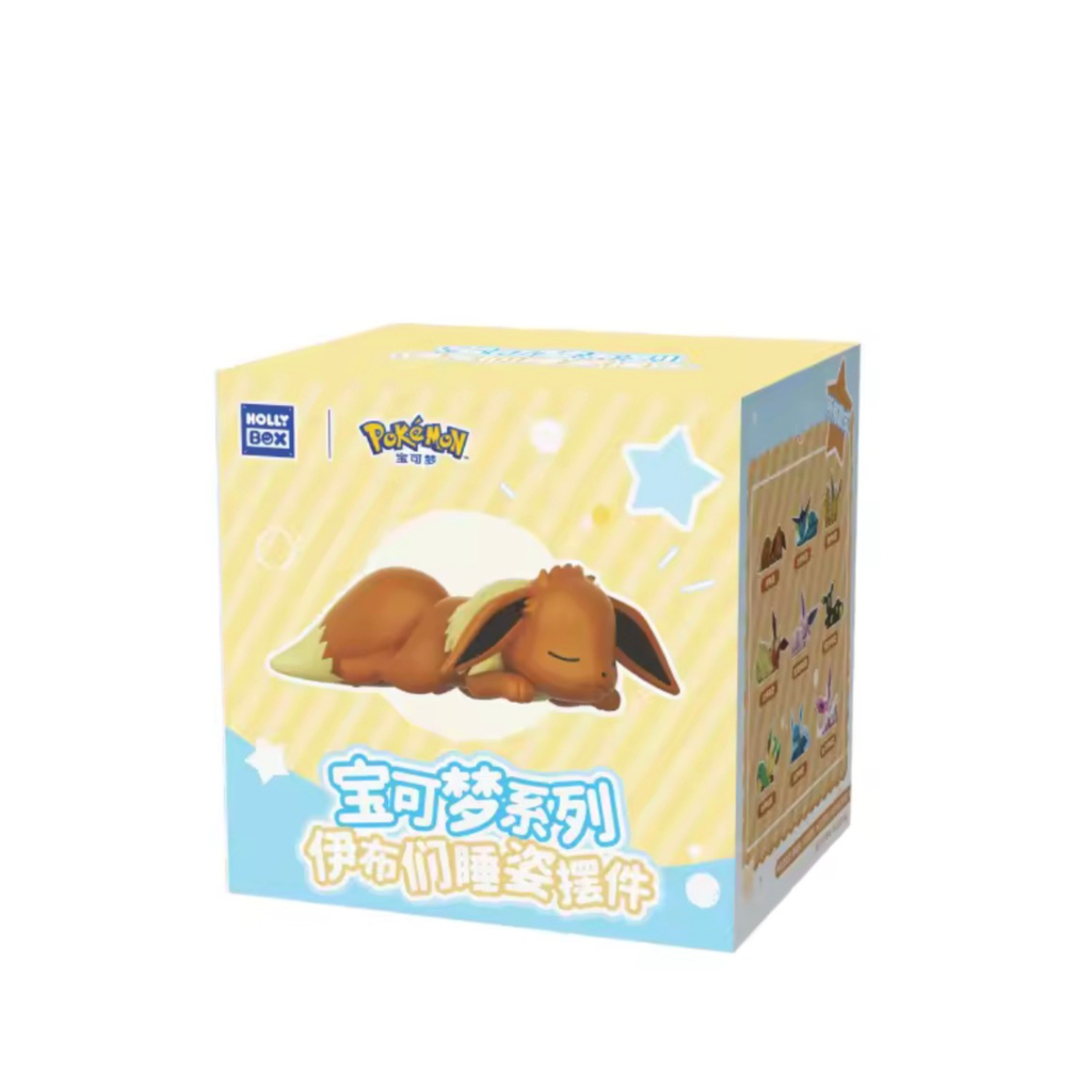 Pokémon Sleeping Eevee & Evolutions Blind Box Singola (Cinese Semplificato)