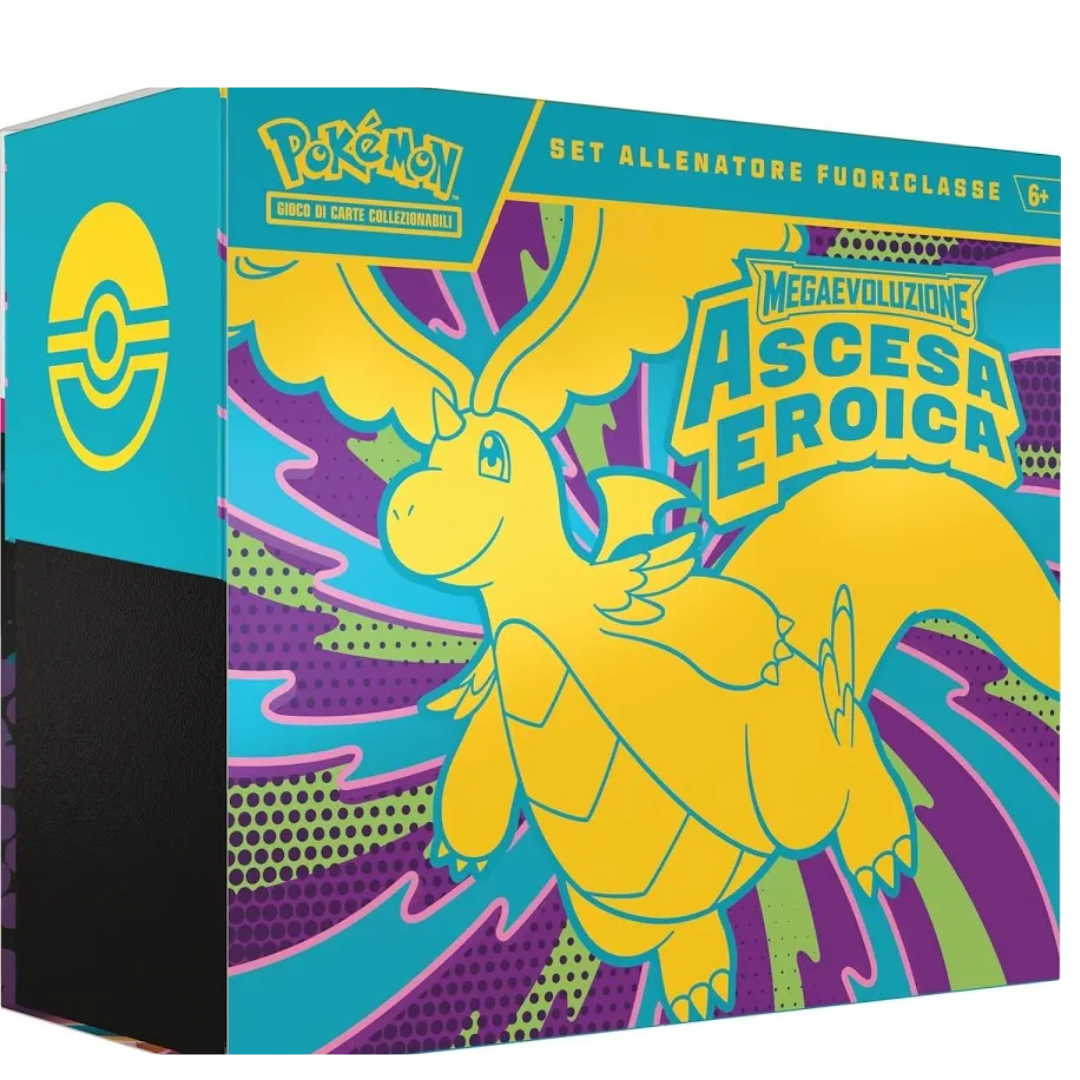 Pokémon Ascesa Eroica Set Allenatore Fuoriclasse ETB (Italiano)