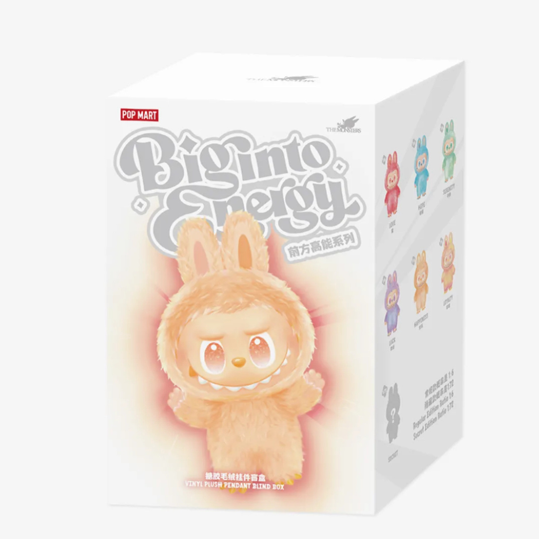Pop Mart Labubu The Monsters Big into Energy Series Vinyl Plush Pendant – Blind Box Sigillata