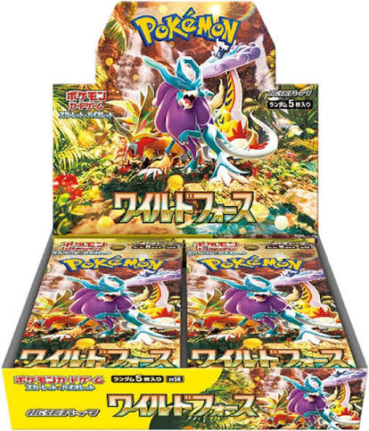 Pokémon Wild Force SV5K Booster Box 30 Bustine (Giapponese)
