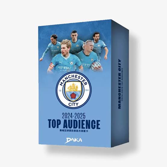 DAKA Manchester City Top Audience 2024-2025 Booster Box 6 Buste