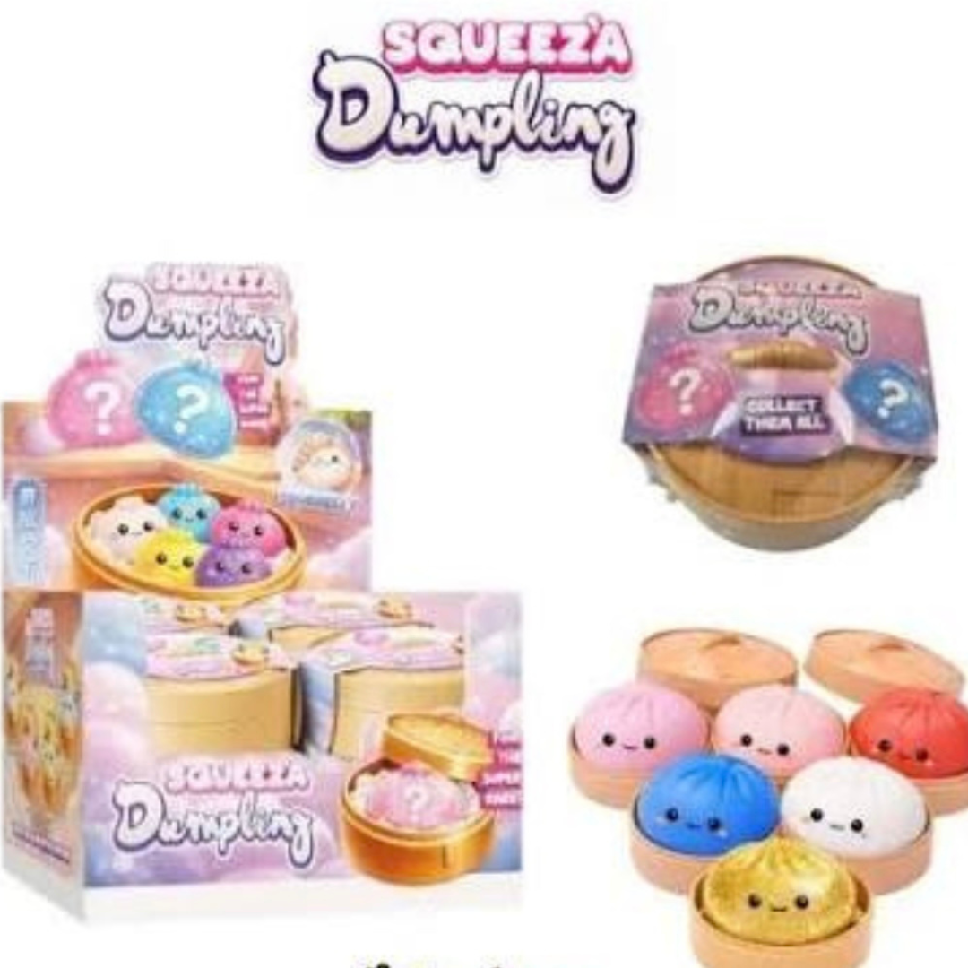 Squeeza Dumpling - Raviolo Squishy Antistress a Sorpresa
