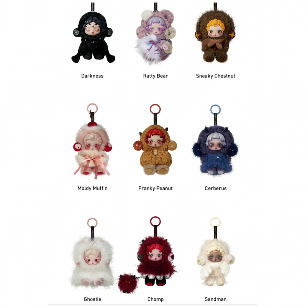Pop Mart Skullpanda You Found Me Series Plush Doll Pendant – Blind Box Singola
